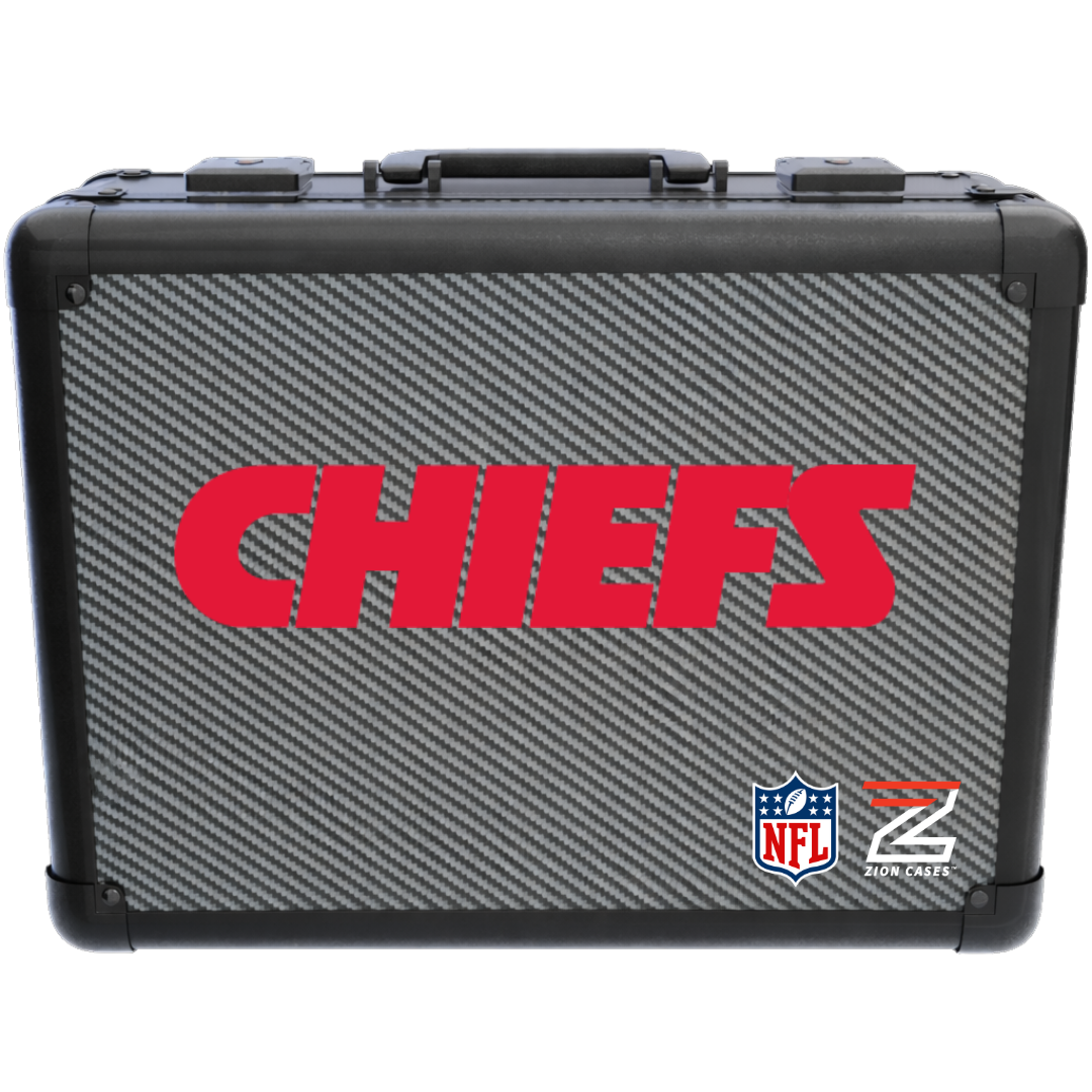 Kansas City Chiefs - NFL Carbon Fiber Slab Cases X, 2R, XL