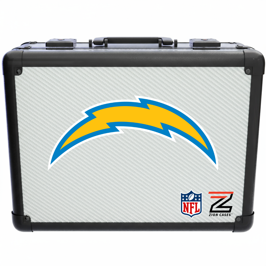 Los Angeles Chargers - NFL Carbon Fiber Slab Cases X, 2R, XL