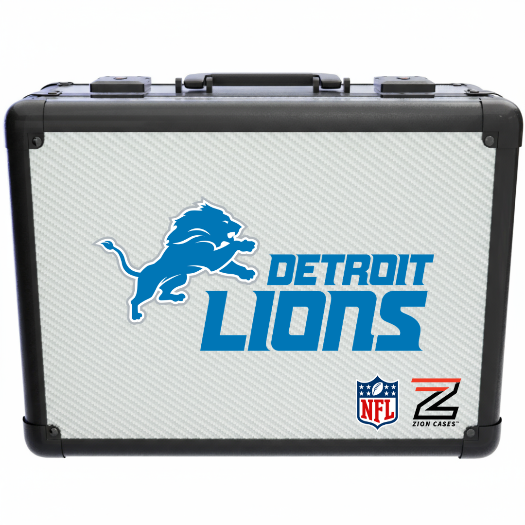 Detroit Lions - NFL Carbon Fiber Slab Cases X, 2R, XL