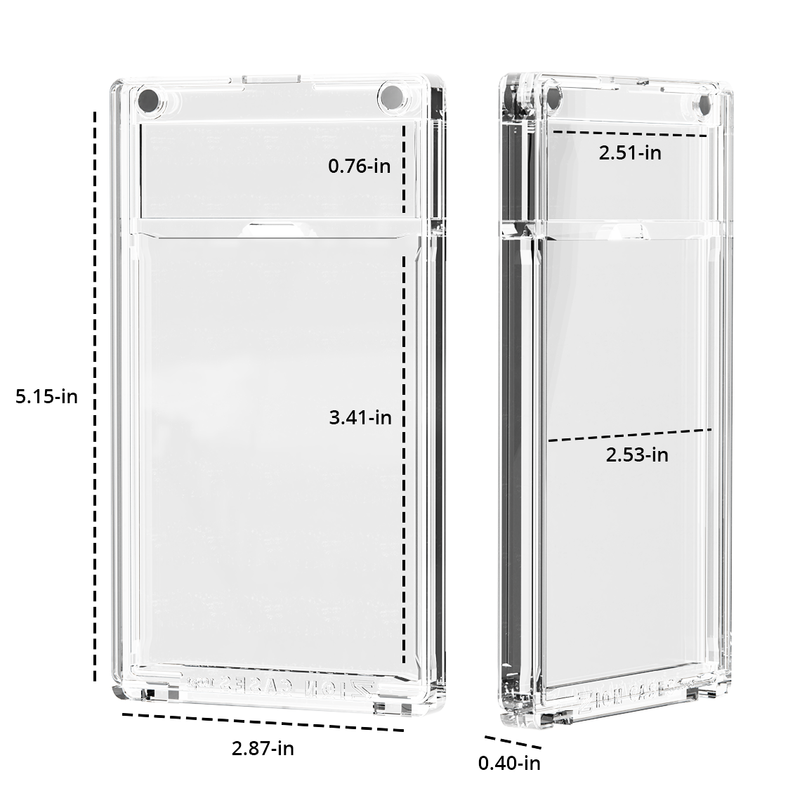 magpro graded card protection MagPro Magnetic Card Holder 100pt Graded Card Storage – Zion Cases Wholesale