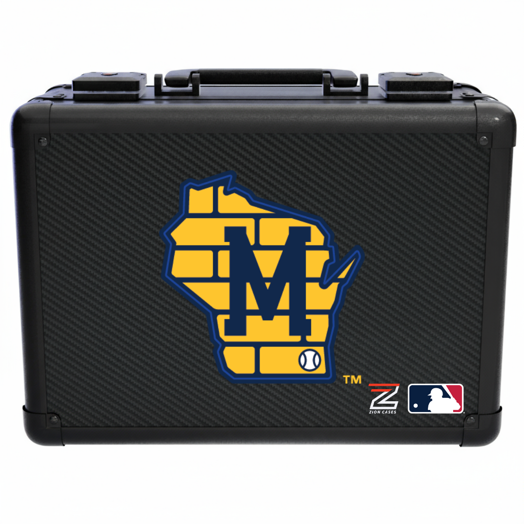 Milwaukee Brewers - MLB Carbon Fiber Slab Cases X, 2R, XL