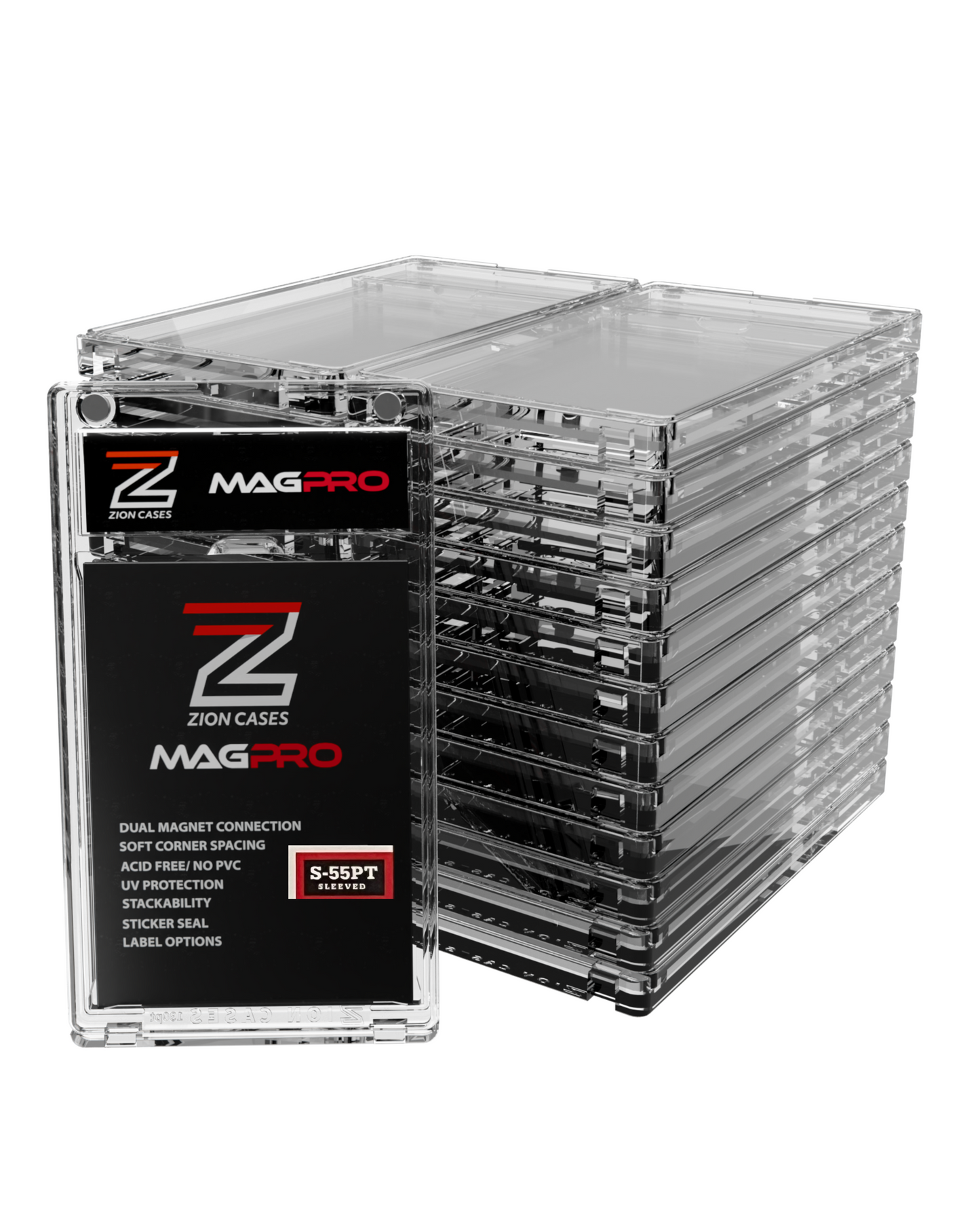 MagPro Magnetic Sleeved Card Holder 55 PT(SLEEVES NOT INCLUDED)