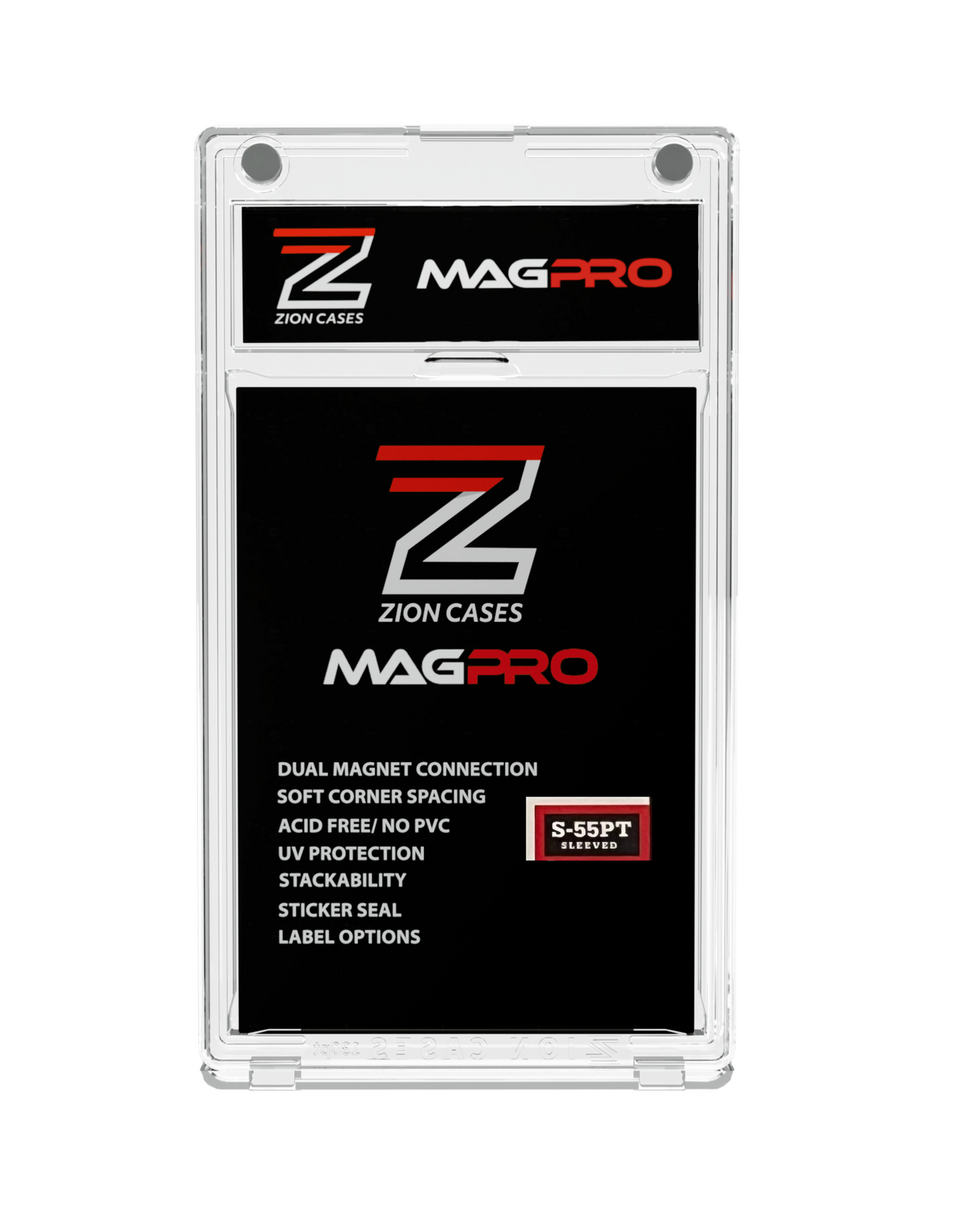 MagPro Magnetic Sleeved Card Holder 55 PT(SLEEVES NOT INCLUDED)
