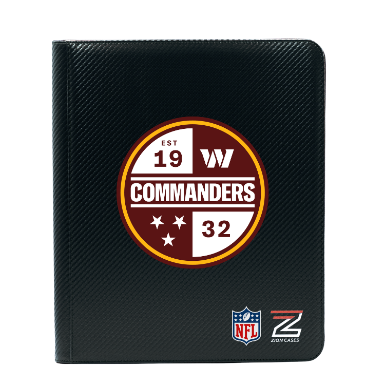 Washington Commanders heritage logo - Black Carbon Fiber