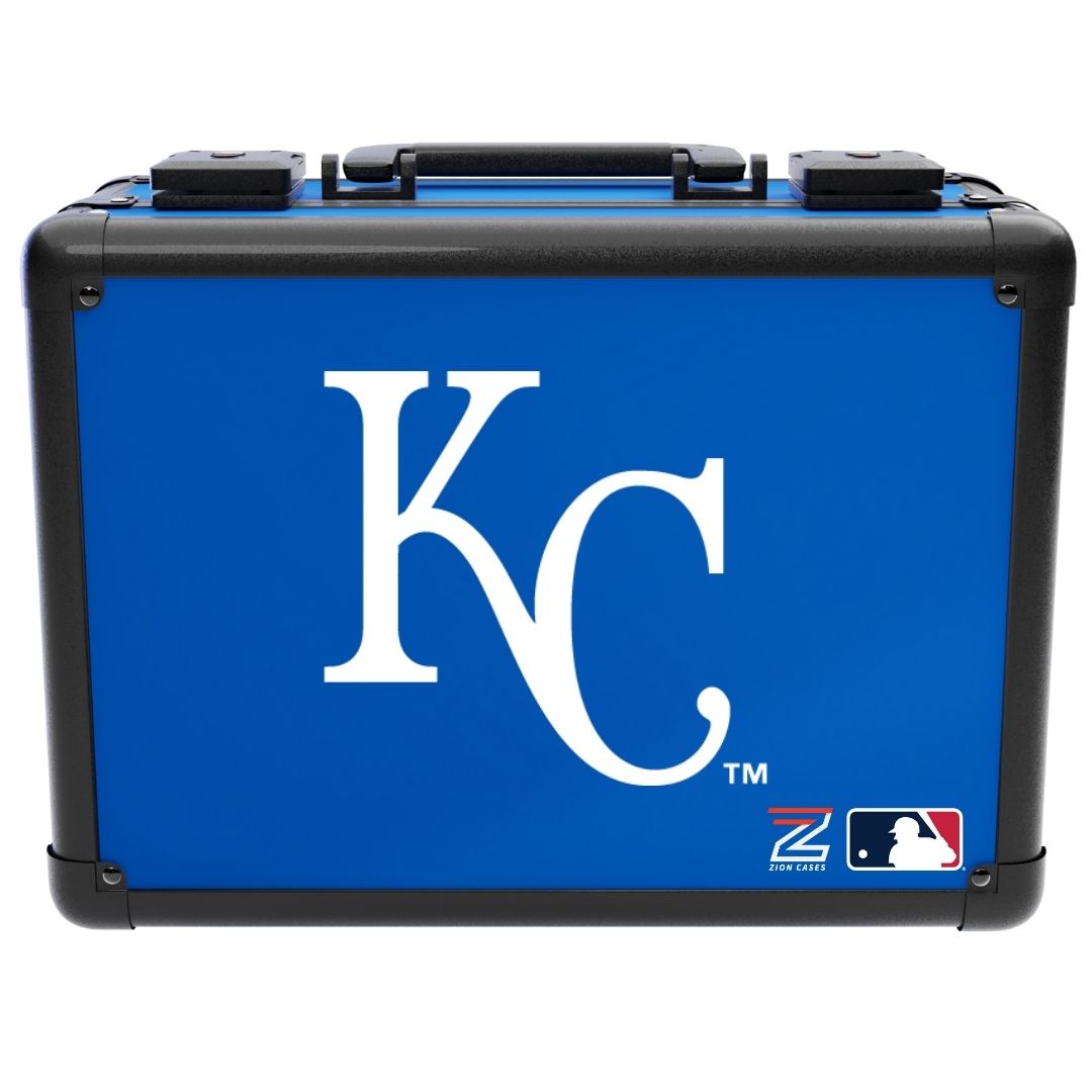 Blue w/White "KC"