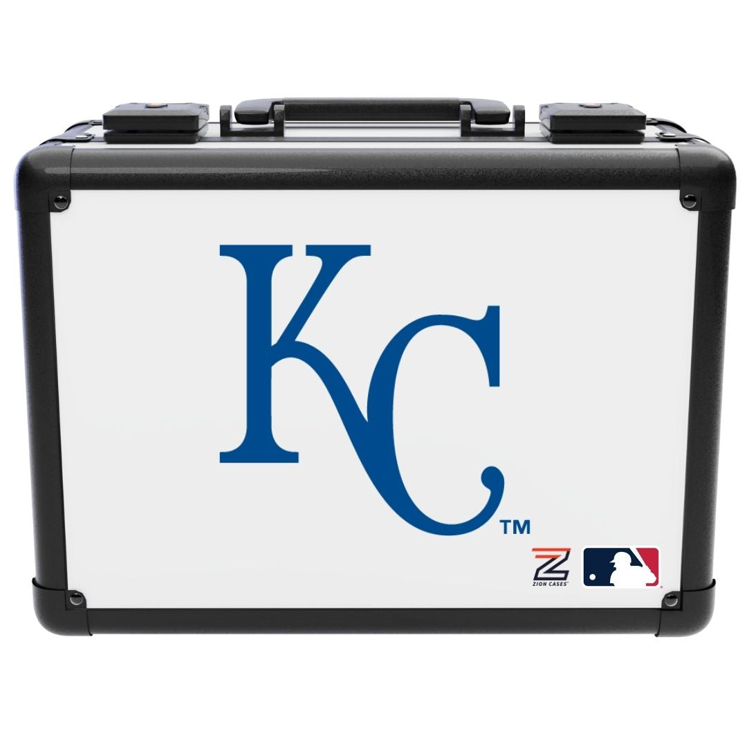 White w/Blue "KC"