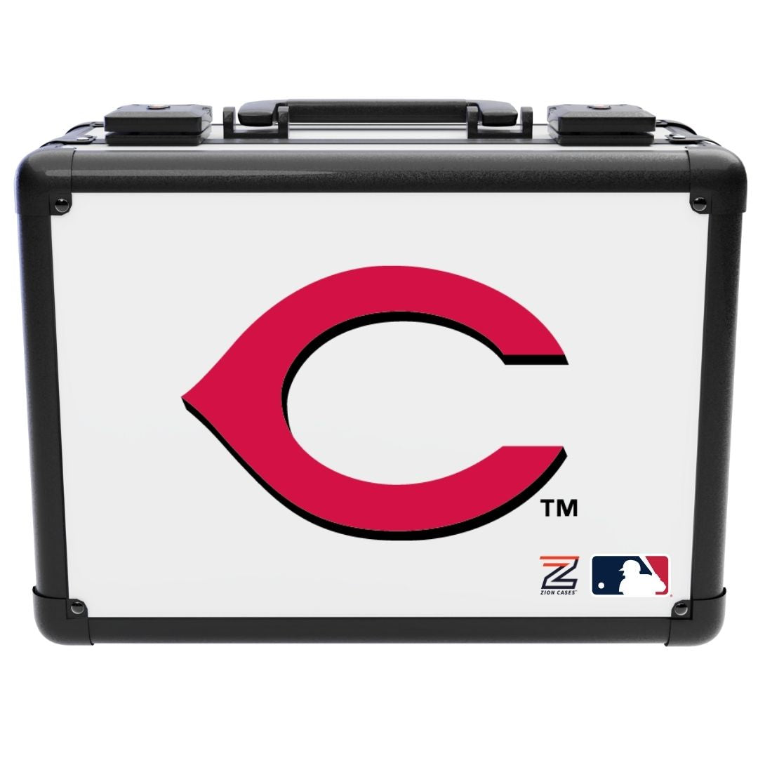 White w/Red-Black "C" Logo