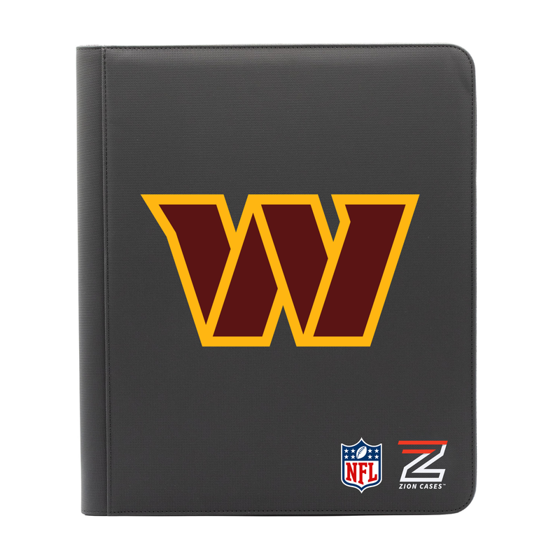 Washington commanders -NFL Licenced 9 Pocket Binder Black Diamond