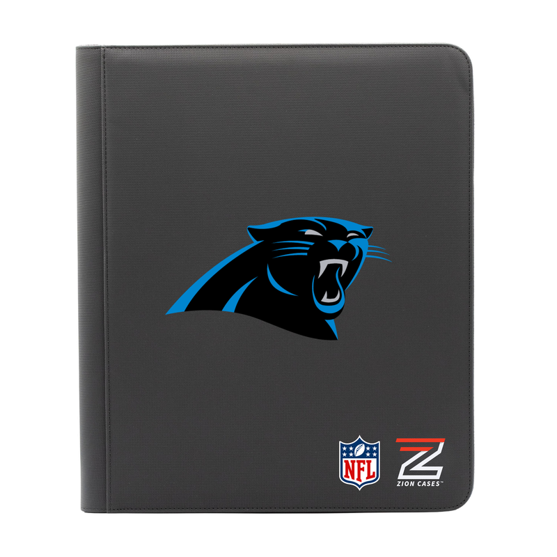 Carolina Panthers -NFL Licenced 9 Pocket Binder Black Diamond