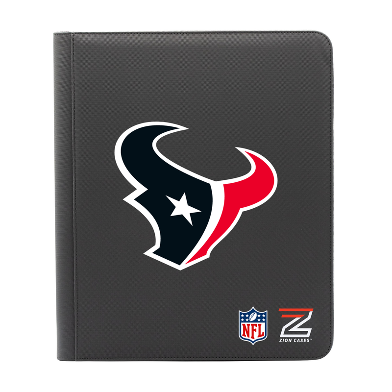 Houston Texans -NFL Licenced 9 Pocket Binder Black Diamond