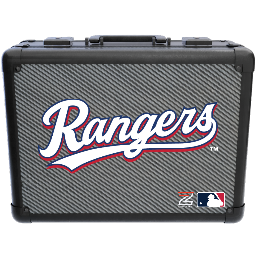 Texas Rangers - MLB Carbon Fiber Slab Cases X, 2R, XL