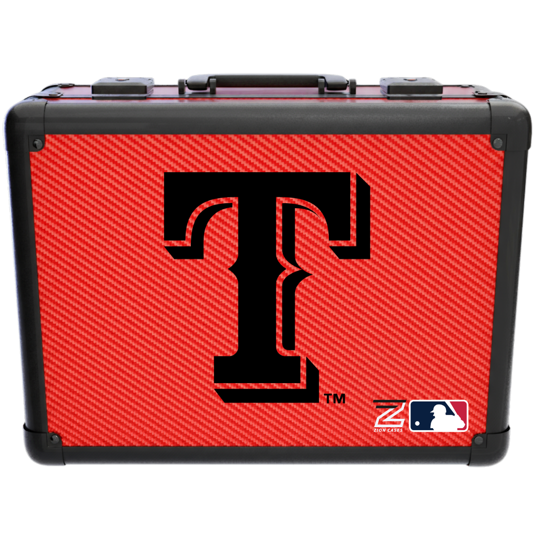 Texas Rangers - MLB Carbon Fiber Slab Cases X, 2R, XL