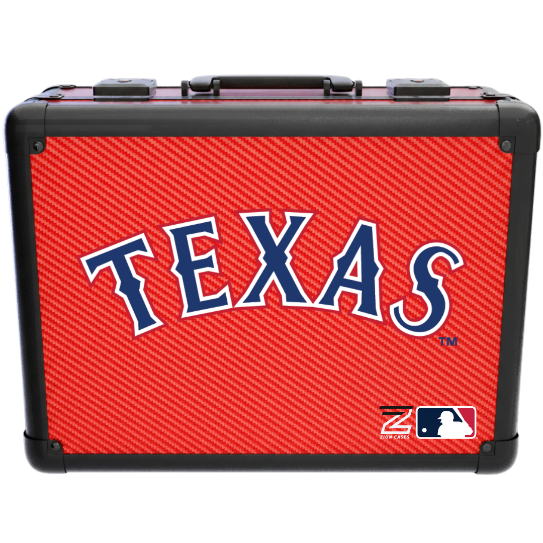 Texas Rangers - MLB Carbon Fiber Slab Cases X, 2R, XL