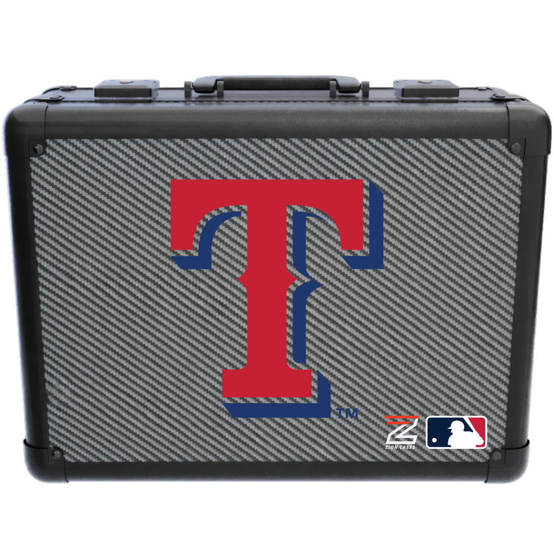 Texas Rangers - MLB Carbon Fiber Slab Cases X, 2R, XL