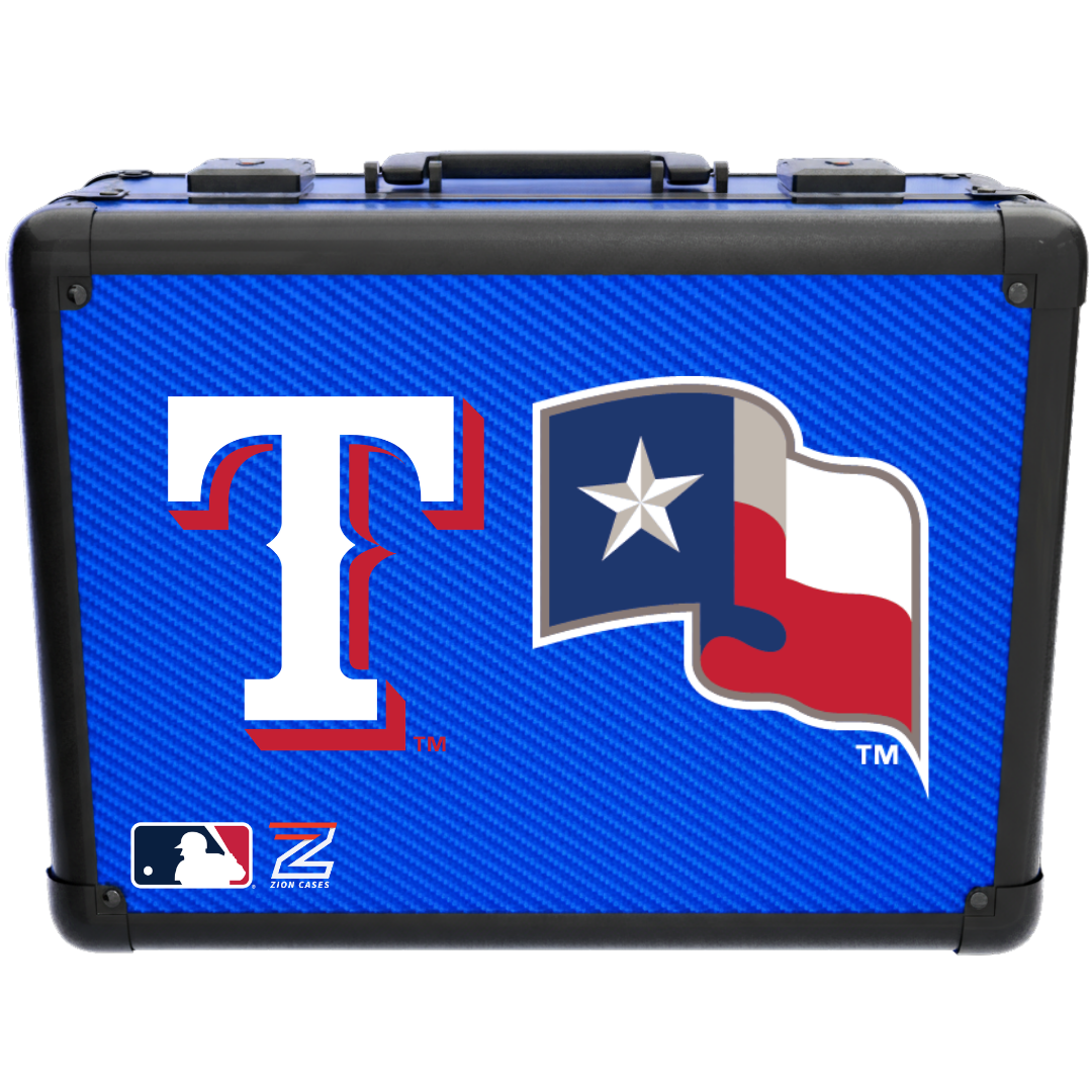 Texas Rangers - MLB Carbon Fiber Slab Cases X, 2R, XL