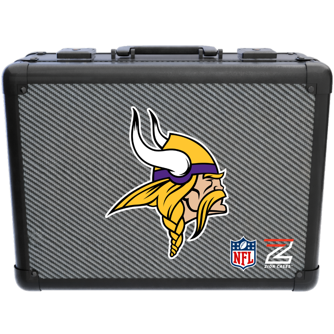 Minnesota Vikings - NFL Carbon Fiber Slab Cases X, 2R, XL