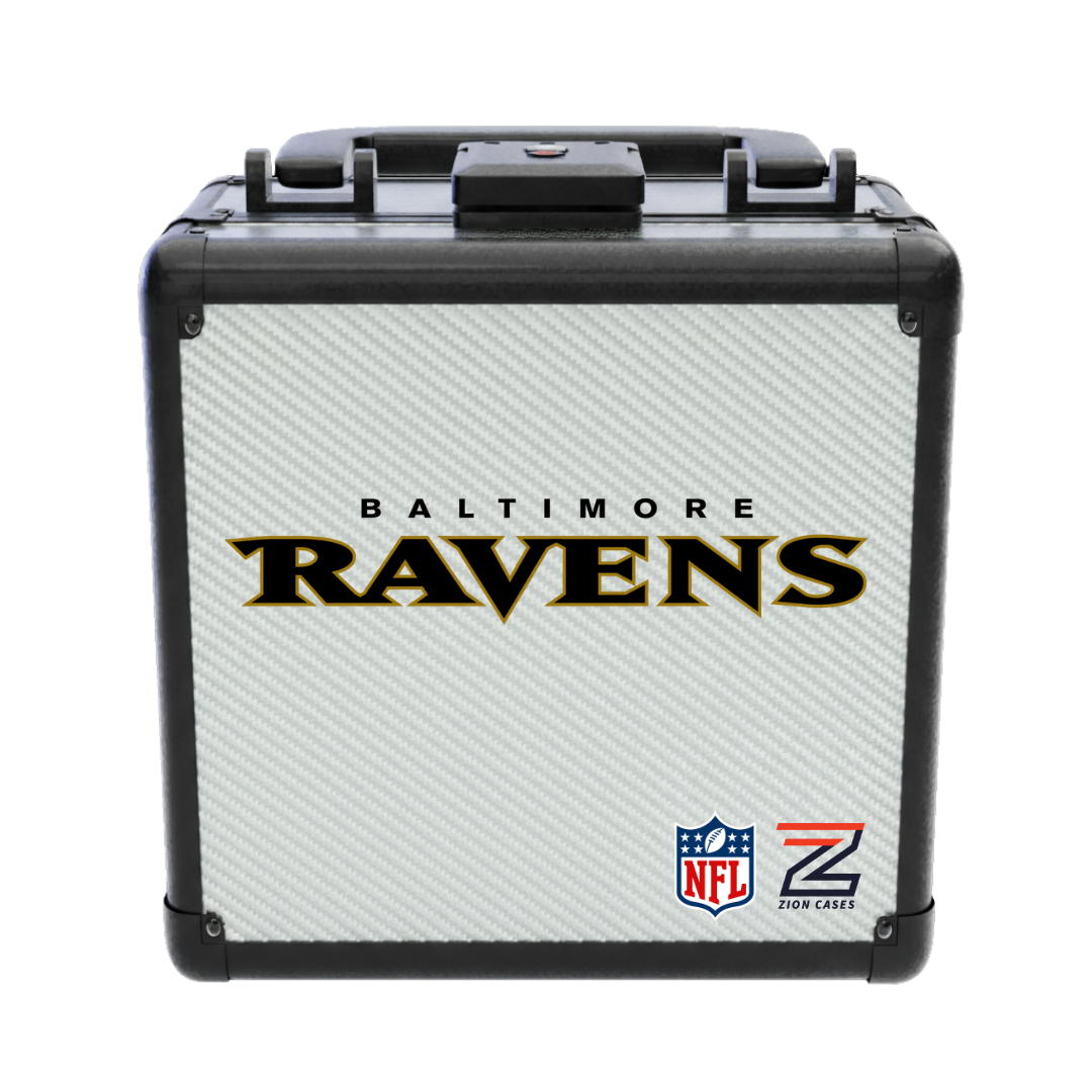 Baltimore Ravens - NFL Carbon Fiber Slab Cases X, 2R, XL