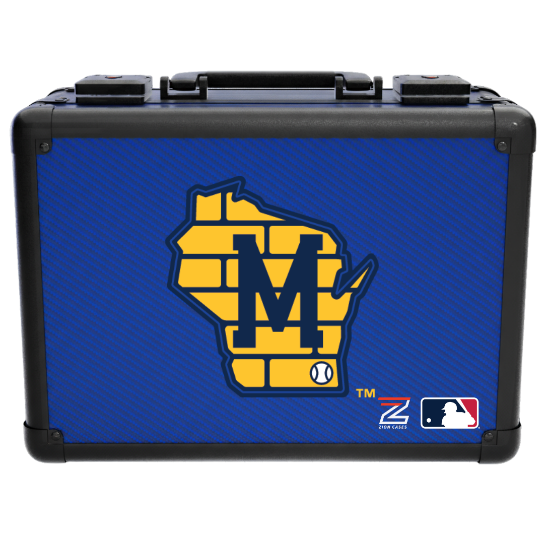 Milwaukee Brewers - MLB Carbon Fiber Slab Cases X, 2R, XL