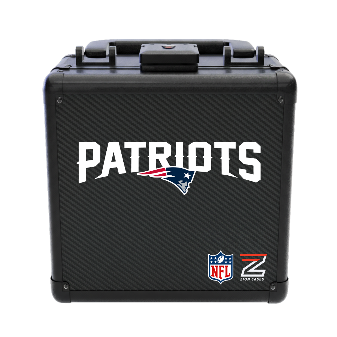 New England Patriots - NFL Carbon Fiber Slab Cases X, 2R, XL