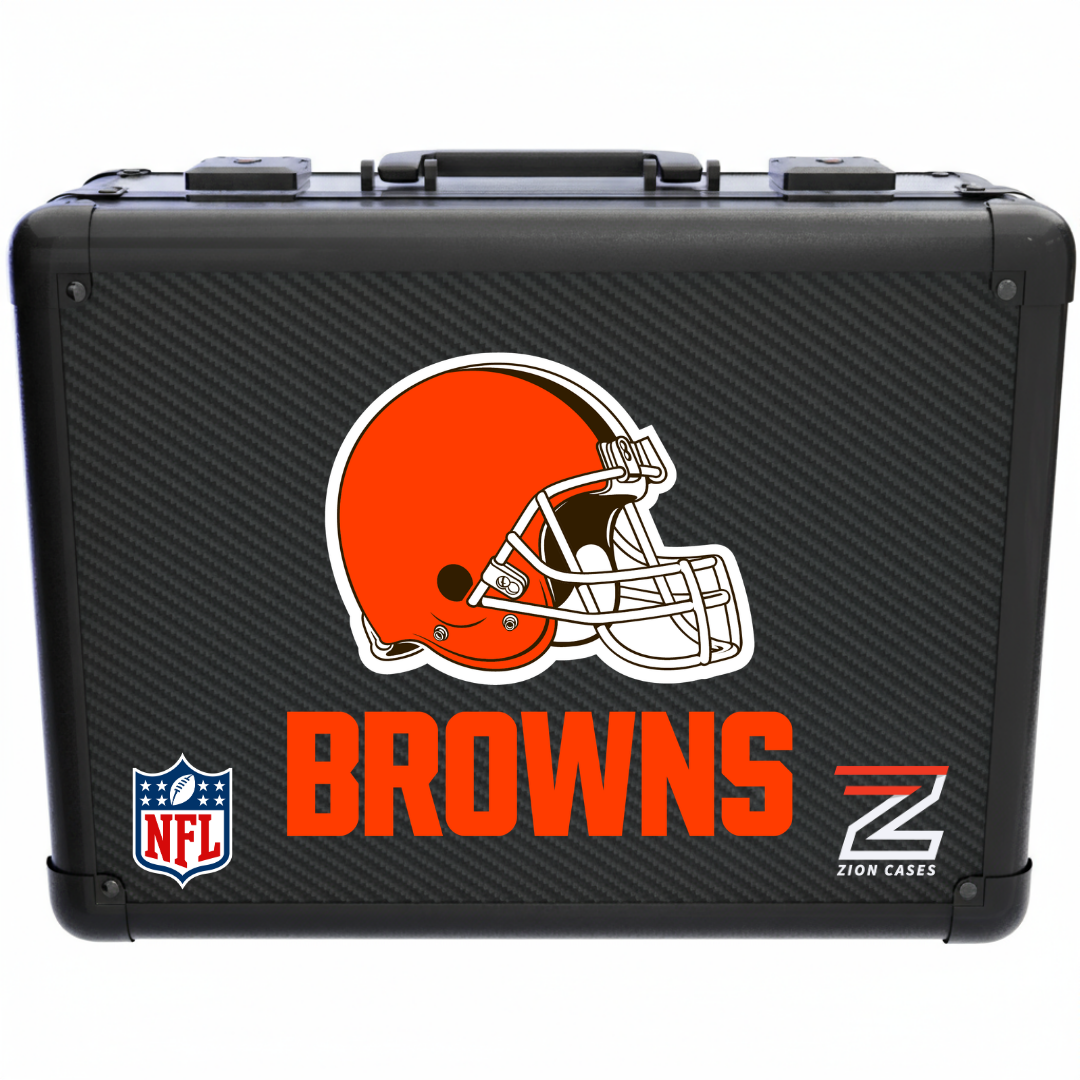 Cleveland Browns - NFL Carbon Fiber Slab Cases X, 2R, XL