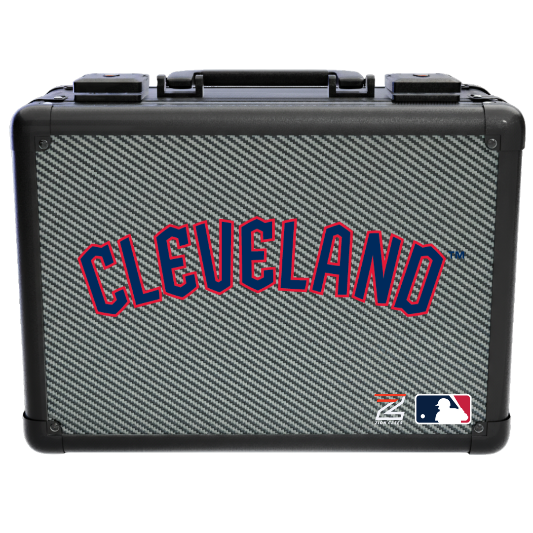 Cleveland Guardians - MLB Carbon Fiber Slab Cases X, 2R, XL
