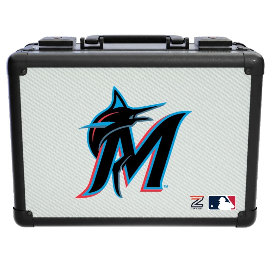 Miami Marlins - MLB Carbon Fiber Slab Cases X, 2R, XL