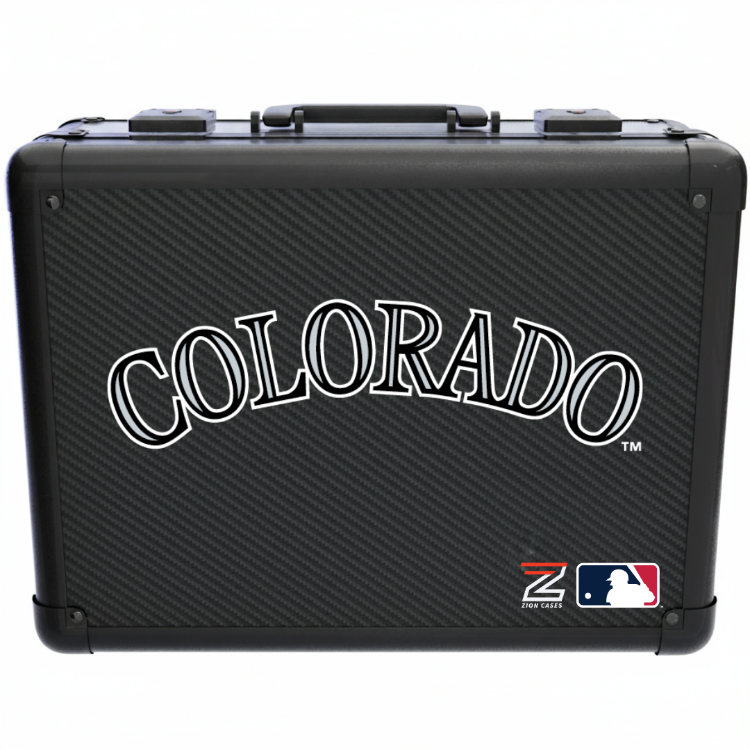 Colorado Rockies - MLB Carbon Fiber Slab Cases X, 2R, XL
