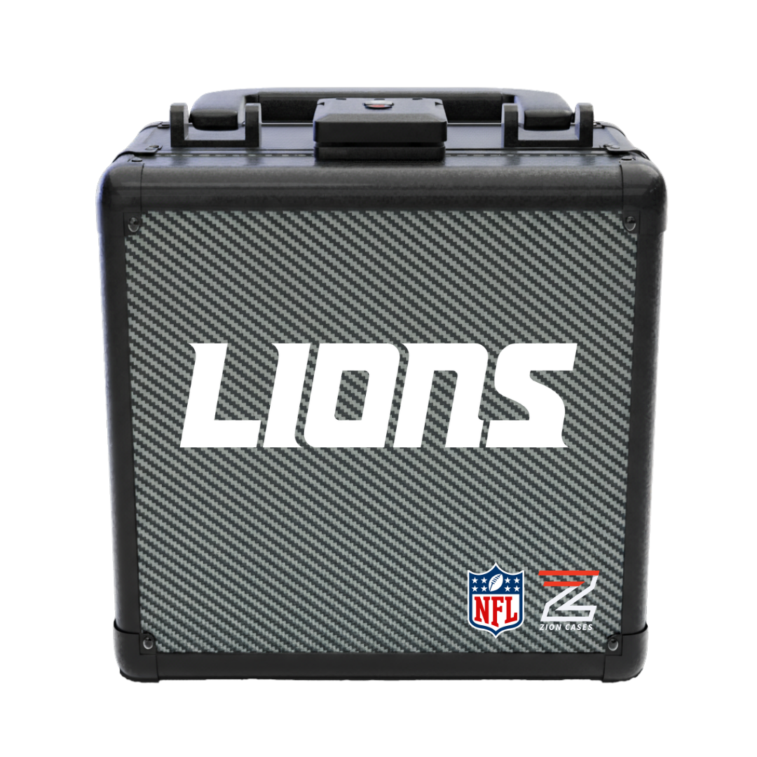 Detroit Lions - NFL Carbon Fiber Slab Cases X, 2R, XL