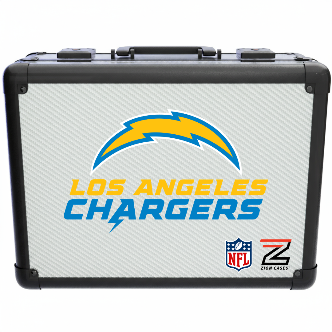 Los Angeles Chargers - NFL Carbon Fiber Slab Cases X, 2R, XL