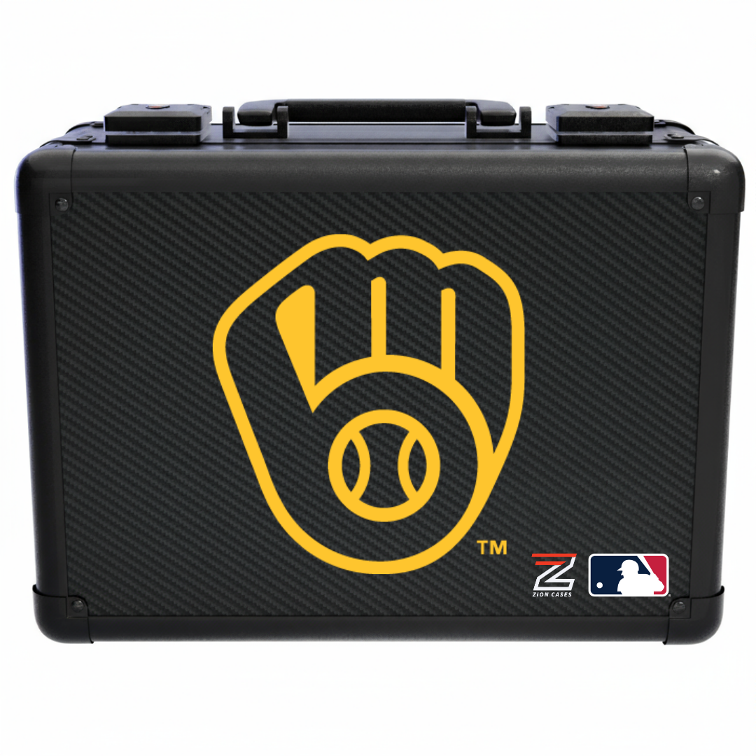 Milwaukee Brewers - MLB Carbon Fiber Slab Cases X, 2R, XL