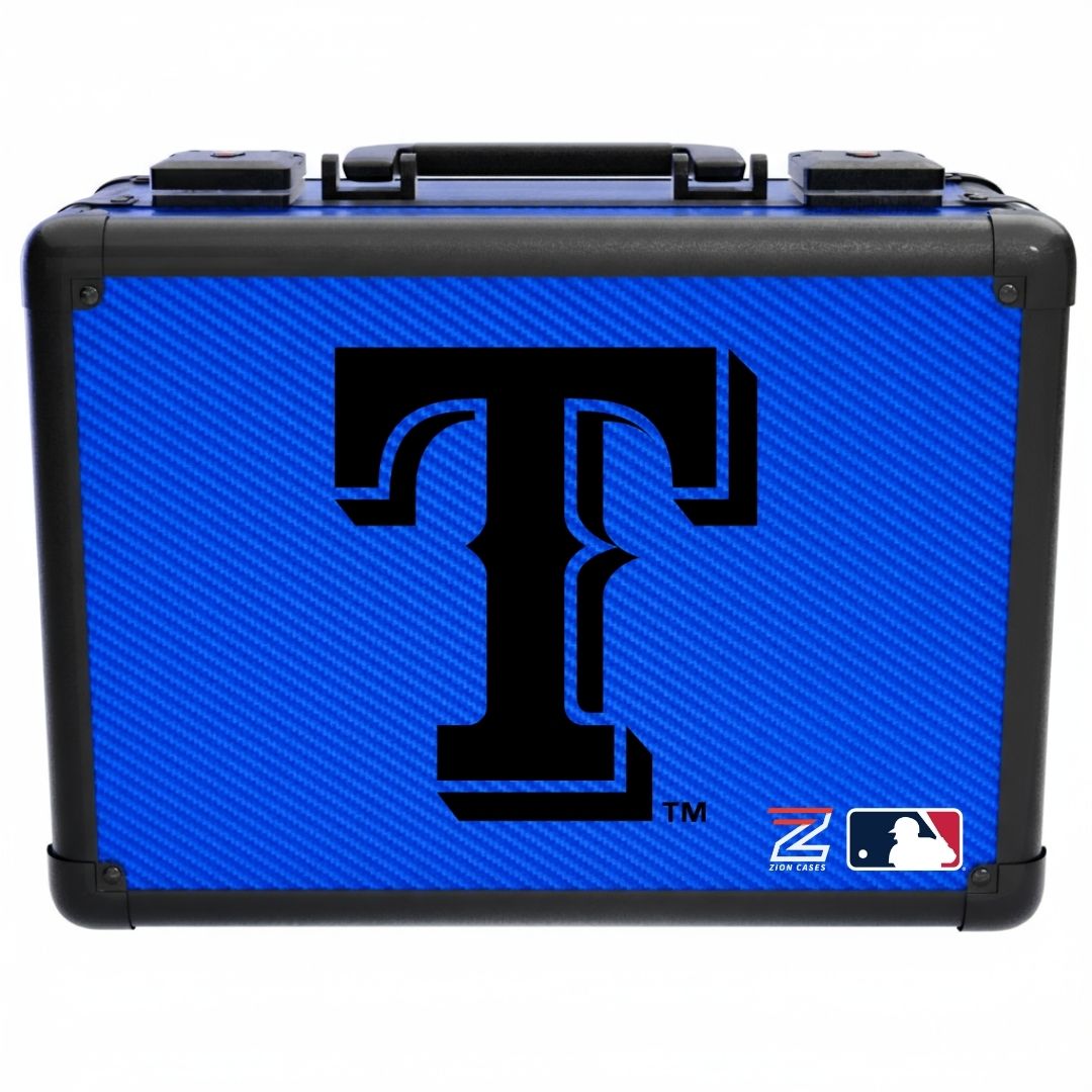 Texas Rangers - MLB Carbon Fiber Slab Cases X, 2R, XL