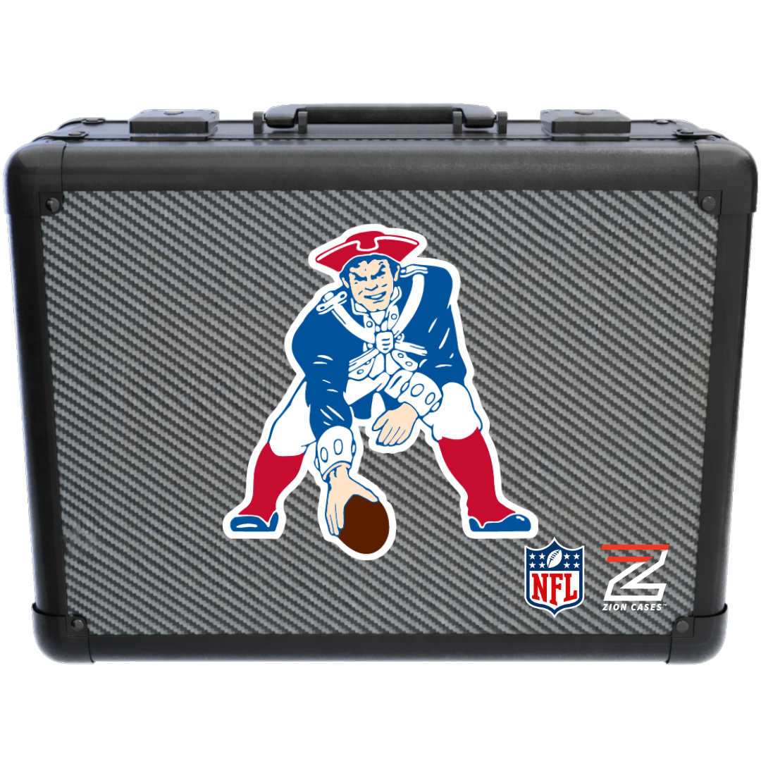 New England Patriots - NFL Carbon Fiber Slab Cases X, 2R, XL