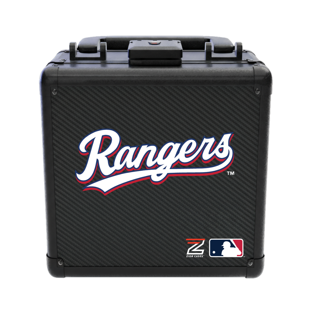 Texas Rangers - MLB Carbon Fiber Slab Cases X, 2R, XL