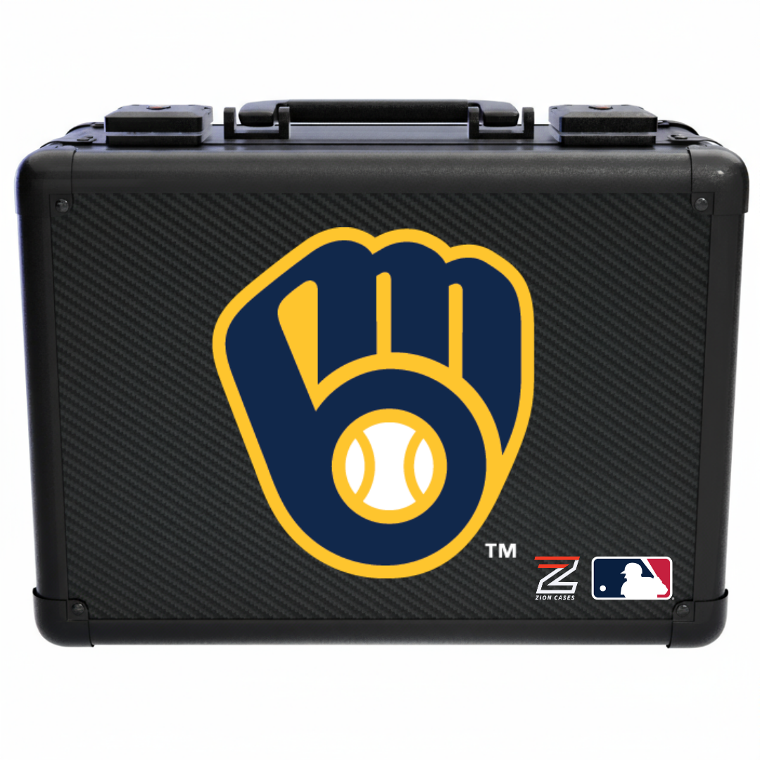 Milwaukee Brewers - MLB Carbon Fiber Slab Cases X, 2R, XL