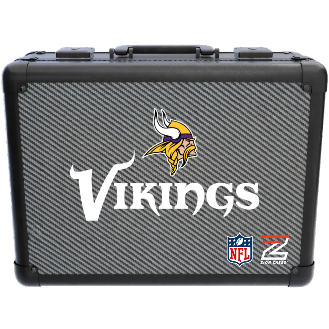 Minnesota Vikings - NFL Carbon Fiber Slab Cases X, 2R, XL