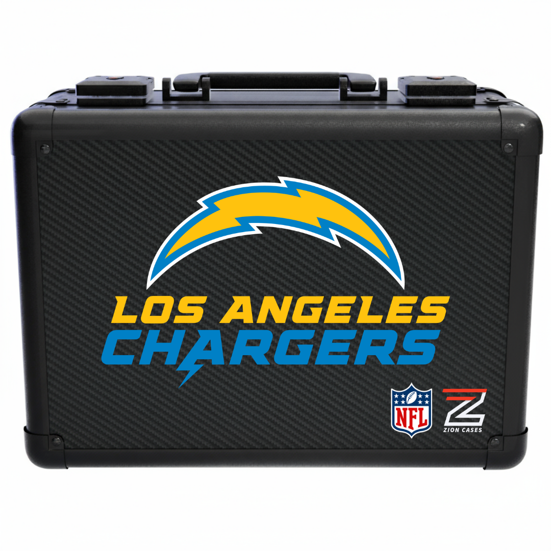 Los Angeles Chargers - NFL Carbon Fiber Slab Cases X, 2R, XL