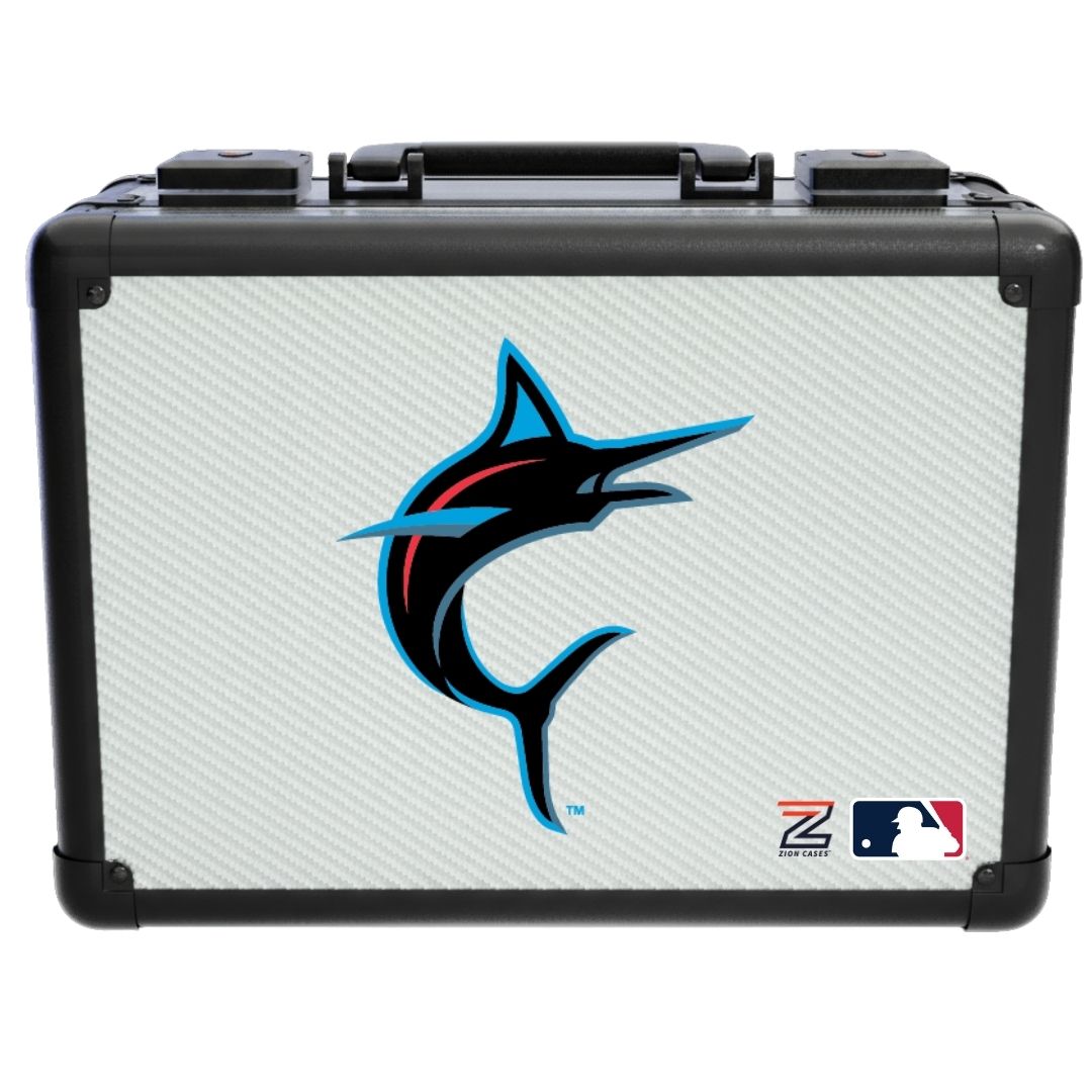 Miami Marlins - MLB Carbon Fiber Slab Cases X, 2R, XL