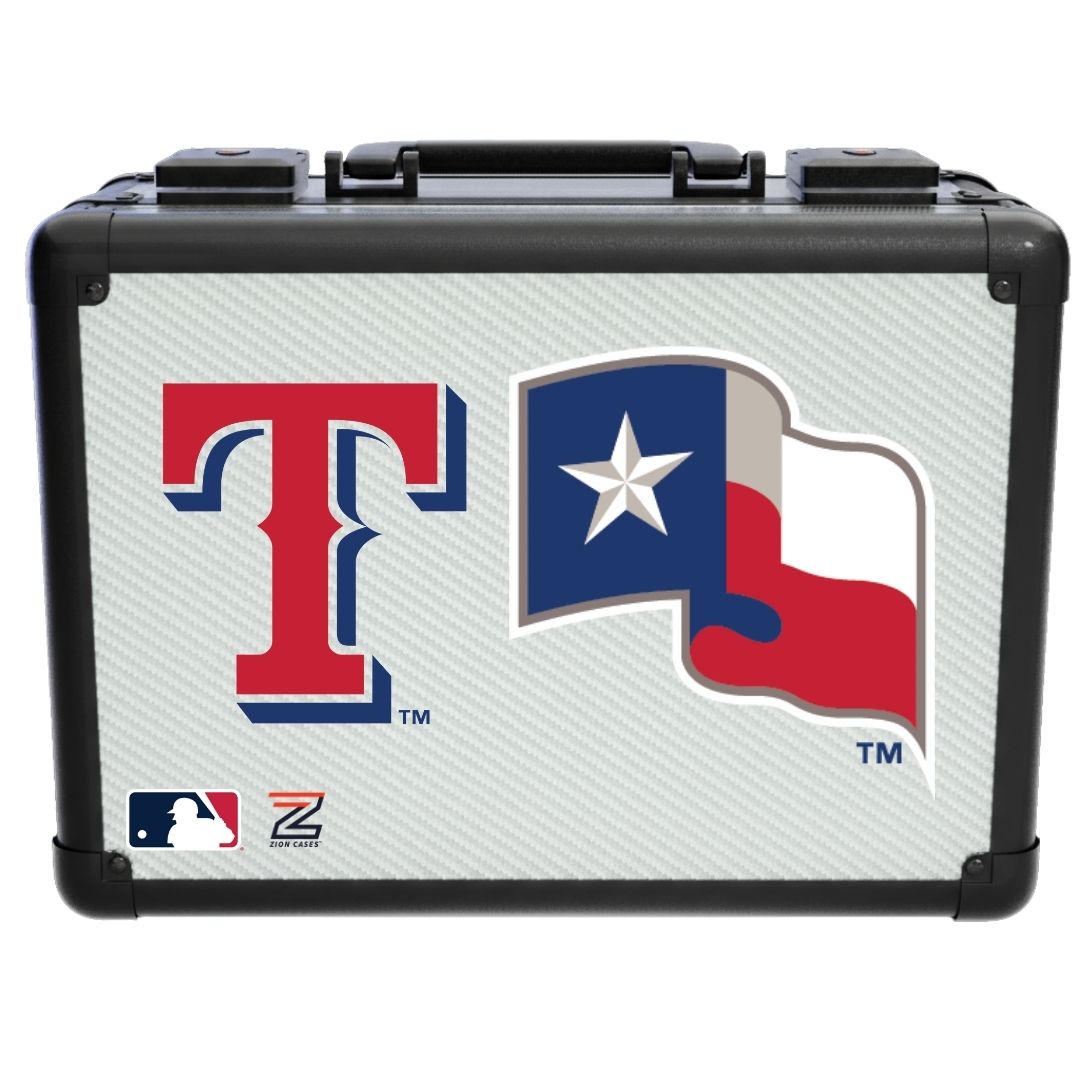 Texas Rangers - MLB Carbon Fiber Slab Cases X, 2R, XL