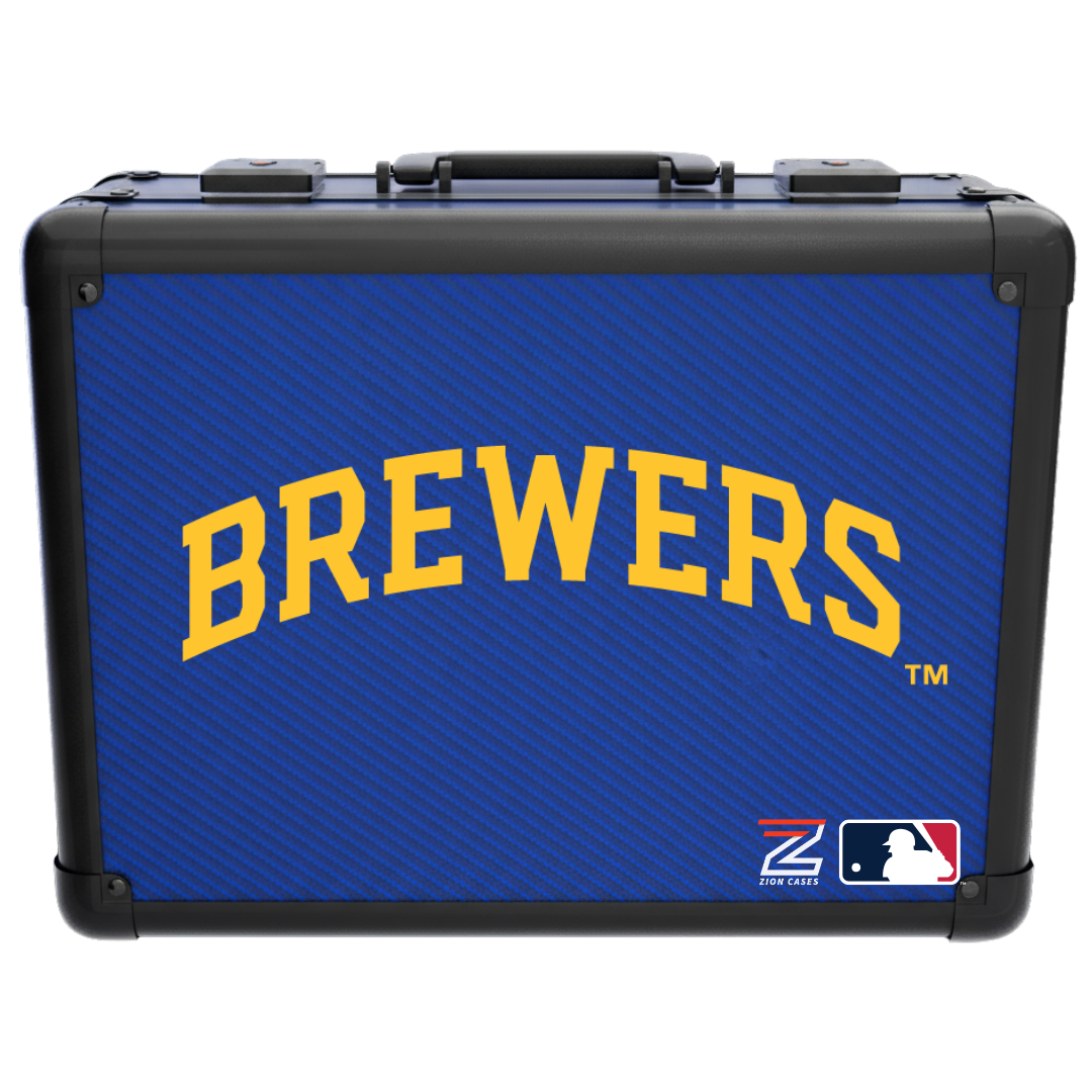 Milwaukee Brewers - MLB Carbon Fiber Slab Cases X, 2R, XL