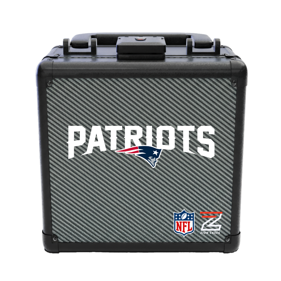 New England Patriots - NFL Carbon Fiber Slab Cases X, 2R, XL