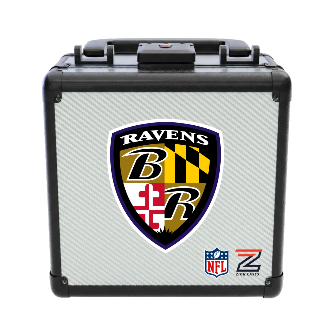 Baltimore Ravens - NFL Carbon Fiber Slab Cases X, 2R, XL