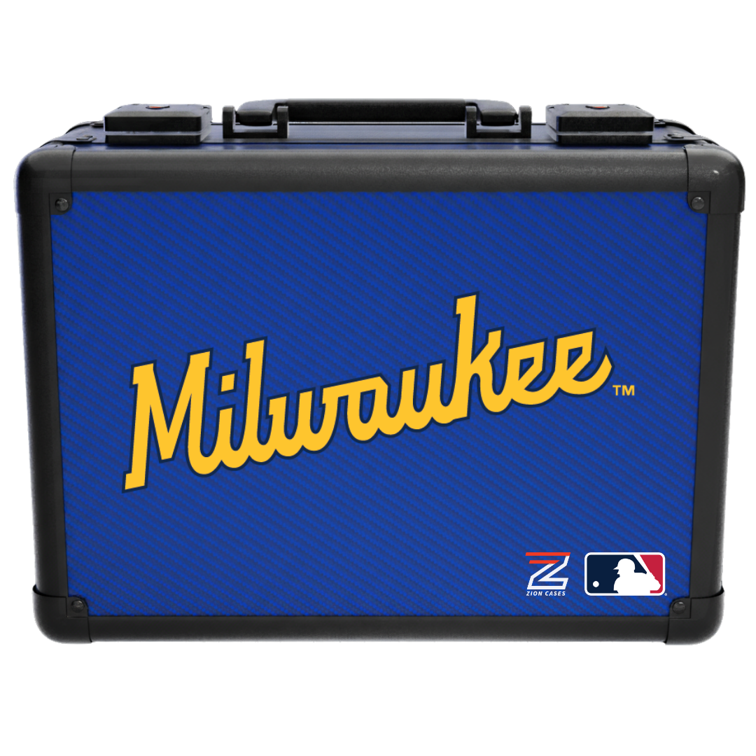 Milwaukee Brewers - MLB Carbon Fiber Slab Cases X, 2R, XL