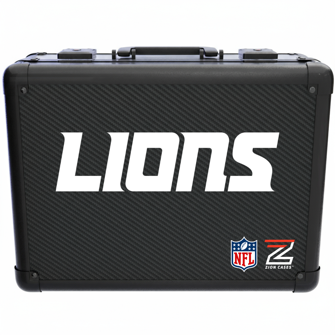 Detroit Lions - NFL Carbon Fiber Slab Cases X, 2R, XL