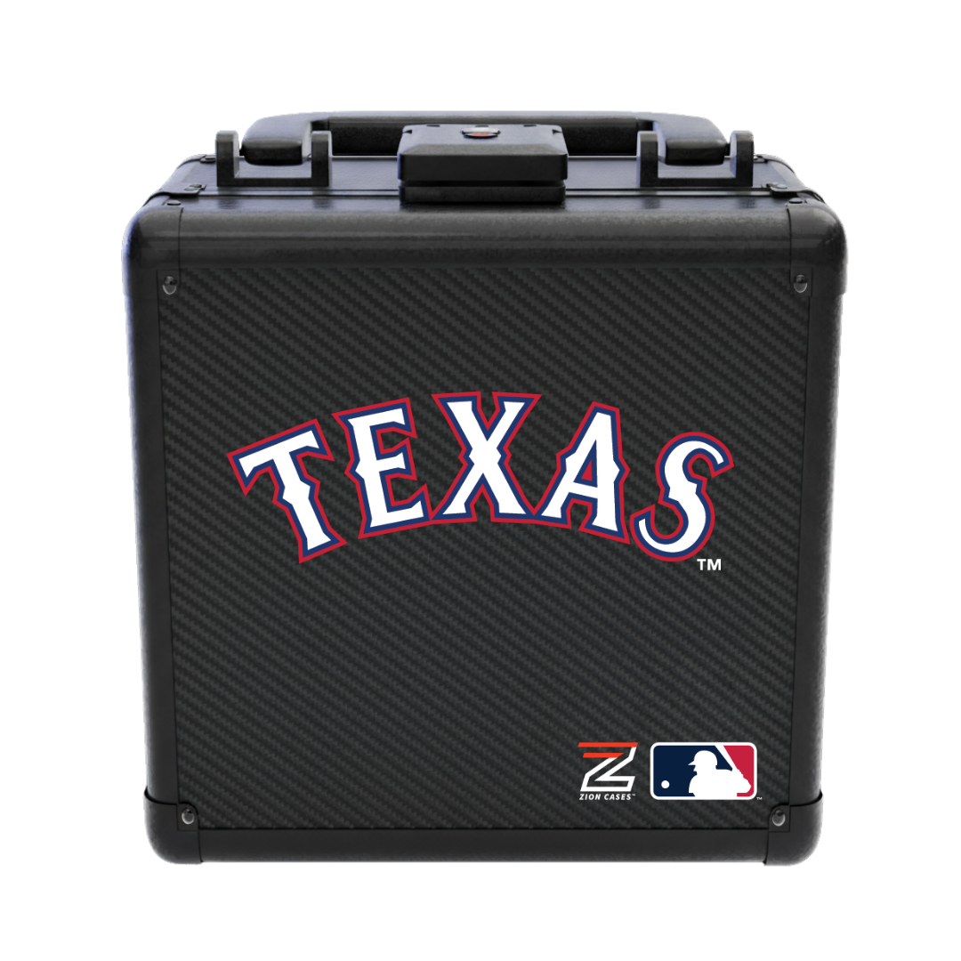 Texas Rangers - MLB Carbon Fiber Slab Cases X, 2R, XL