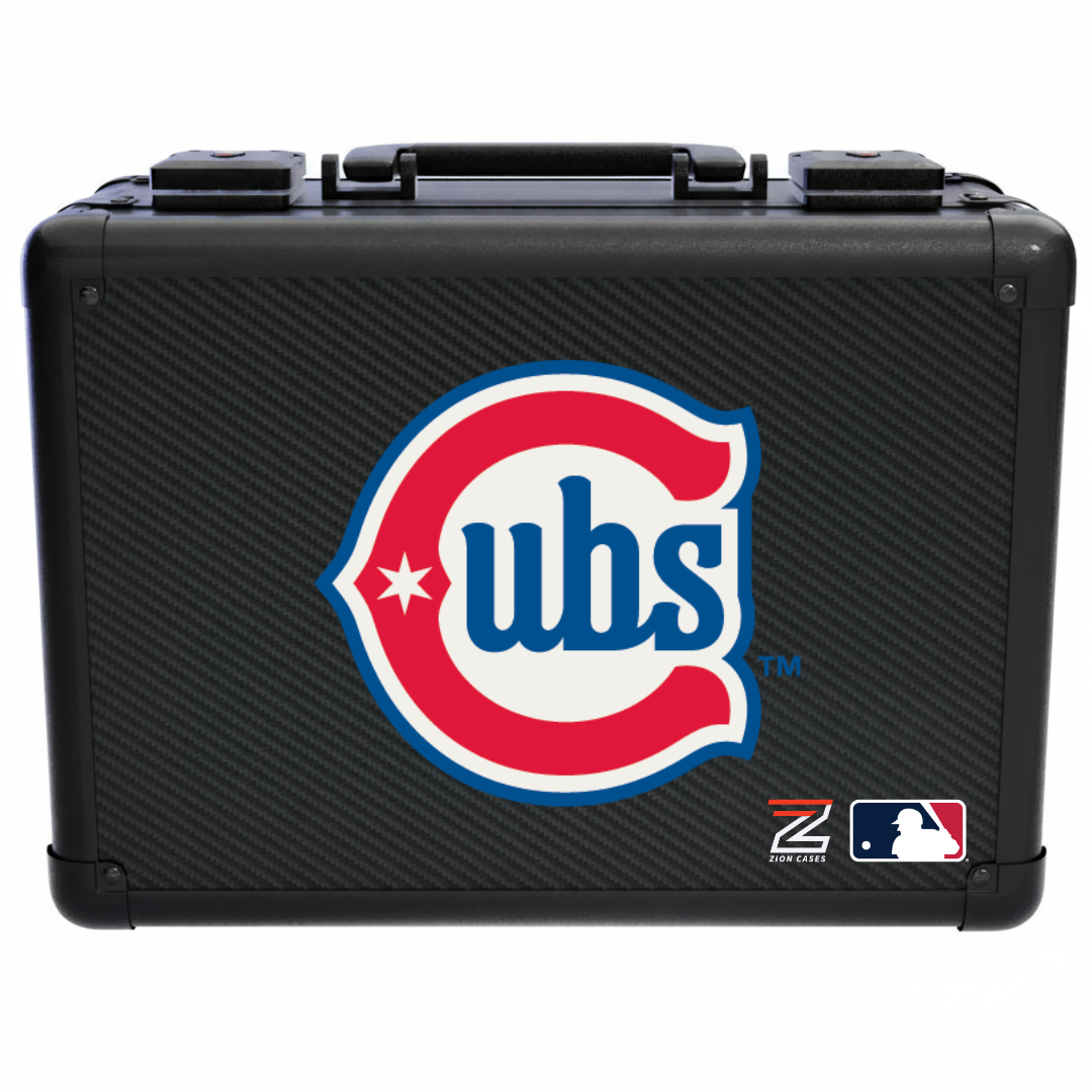 Chicago Cubs - MLB Carbon Fiber Slab Cases X, 2R, XL