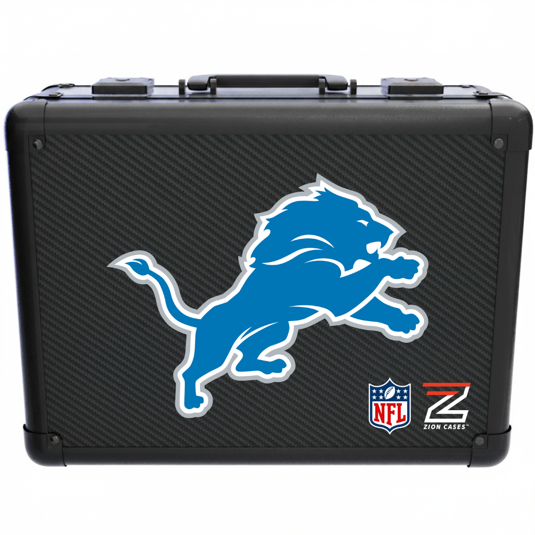 Detroit Lions - NFL Carbon Fiber Slab Cases X, 2R, XL