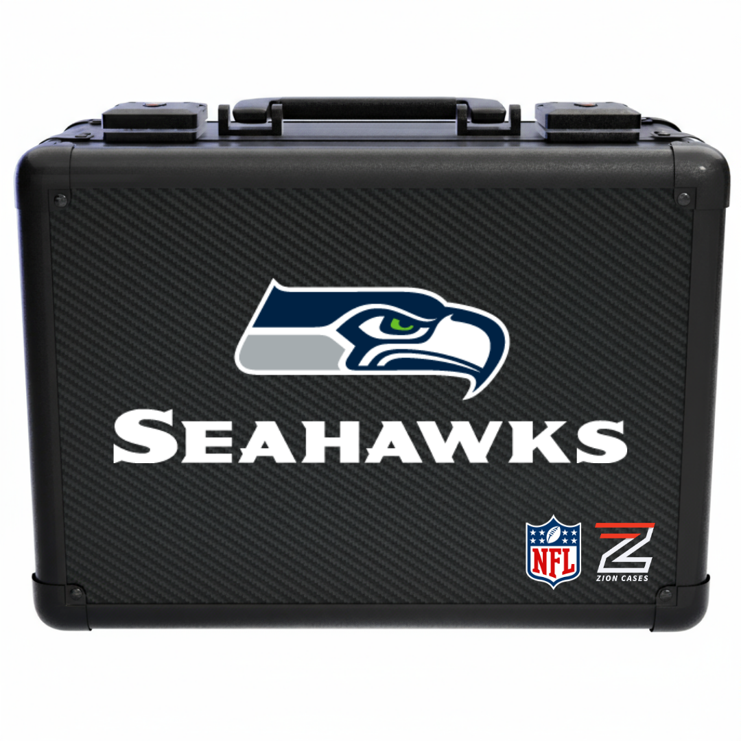 Seattle Seahawks - NFL Carbon Fiber Slab Cases X, 2R, XL