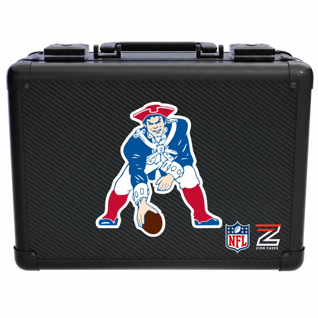 New England Patriots - NFL Carbon Fiber Slab Cases X, 2R, XL