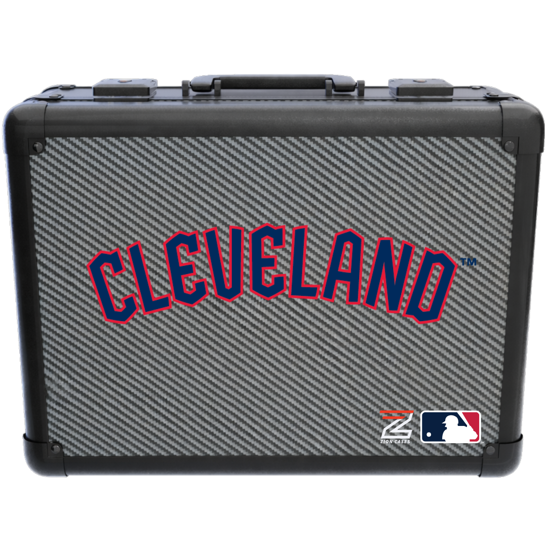 Cleveland Guardians - MLB Carbon Fiber Slab Cases X, 2R, XL