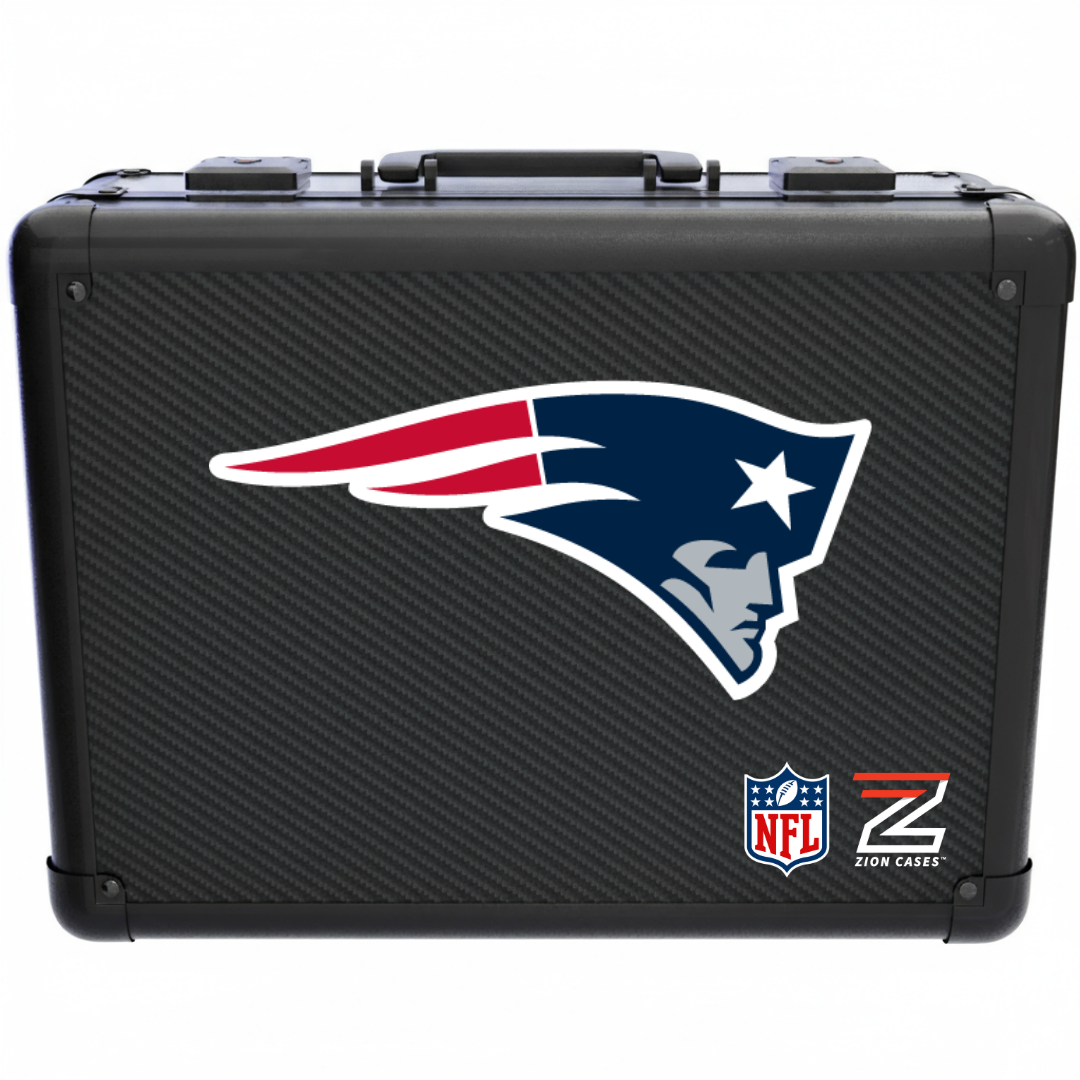 New England Patriots - NFL Carbon Fiber Slab Cases X, 2R, XL